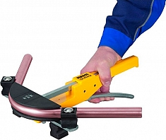 Использование ручного трубогиба арбалетного типа Rems Swing Set 12-15-18-22 мм Использование ручного трубогиба арбалетного типа Rems Swing Set 12-15-18-22 мм