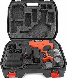 Комплектация аккумуляторного вытяжного заклепочника Messer M1000