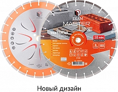 Новый дизайн сегментного алмазного круга Diam Master Line 1A1RSS Универсал 400 мм