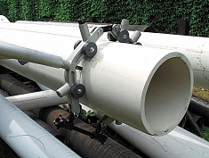 Применение роторного трубореза для ПВХ труб Reed In-Line Rotary Pipe Cutter PLAS3